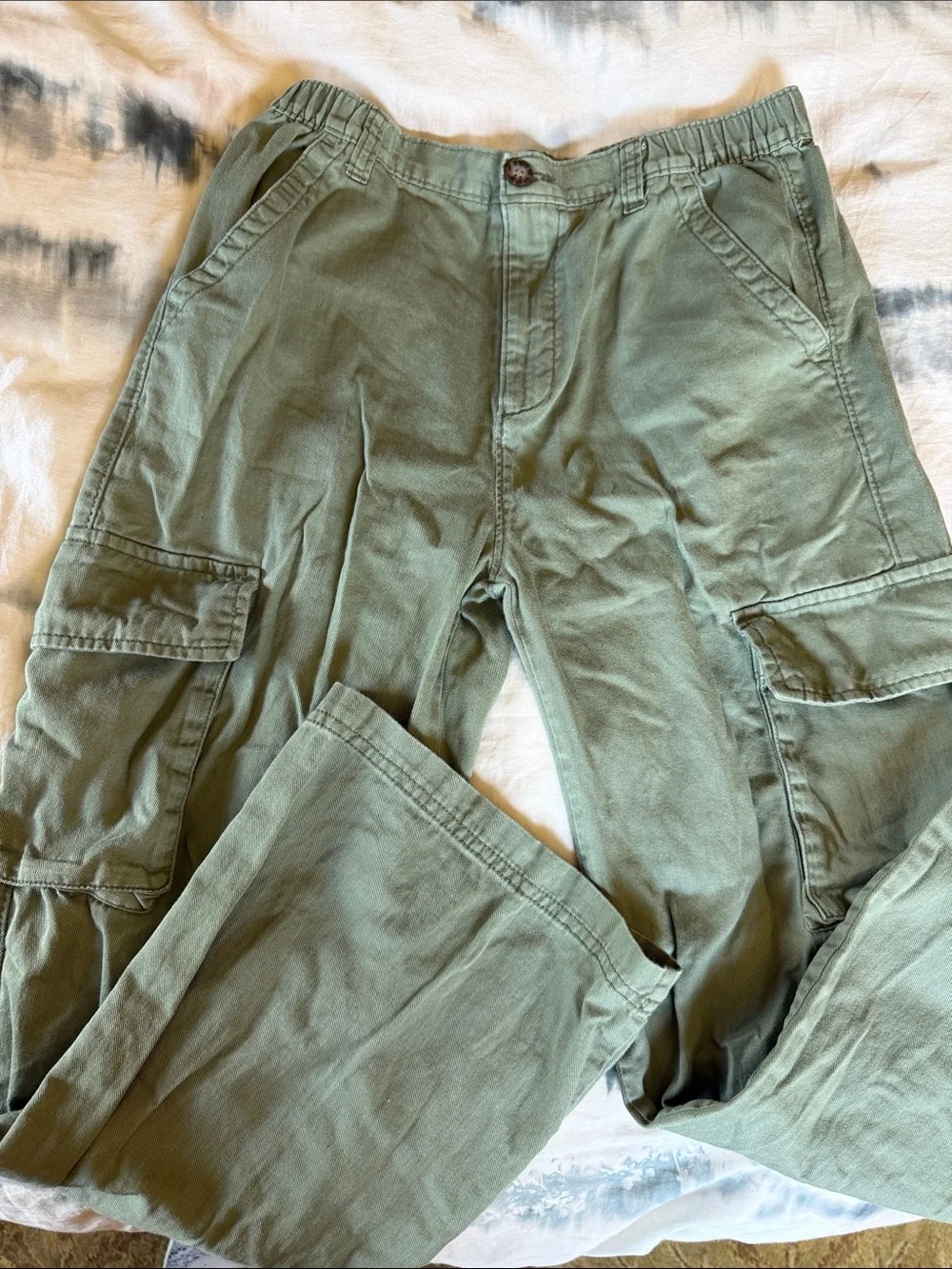 Old Navy Olive Green Cargo Pants for Kids
